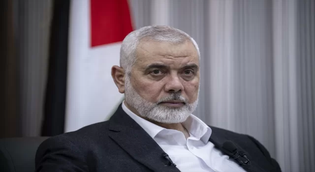 Hamas Siyasi Büro Başkanı Heniyye AA’ya konuştu (1)