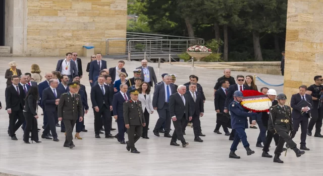 Almanya Cumhurbaşkanı Steinmeier, Anıtkabir’i ziyaret etti