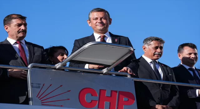 CHP Genel Başkanı Özel, Alaşehir ve Kula’da vatandaşlara hitap etti: 