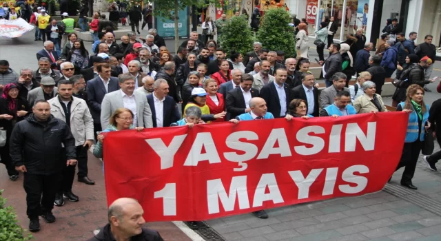 Sakarya ve çevre illerde 1 Mayıs Emek ve Dayanışma Günü kutlandı