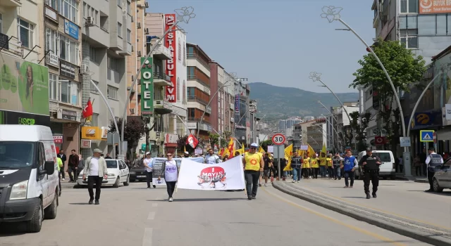 Samsun ve çevre illerde 1 Mayıs Emek ve Dayanışma Günü kutlandı