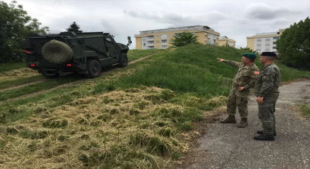 Mehmetçik’ten Kosovalı askerlere ”Vuran” eğitimi