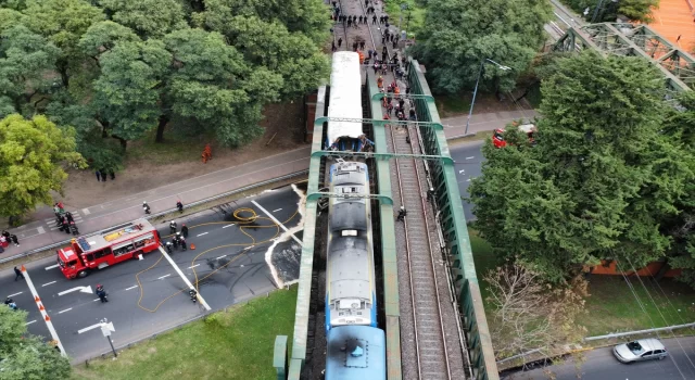 Arjantin’de iki trenin çarpışması sonucu 60 kişi yaralandı