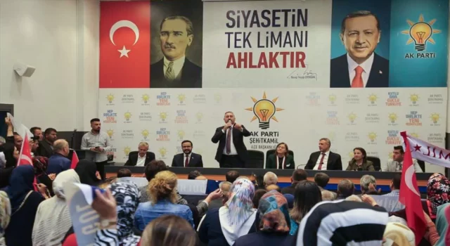 AK Parti Grup Başkanvekili Gül, Gaziantep’te konuştu:
