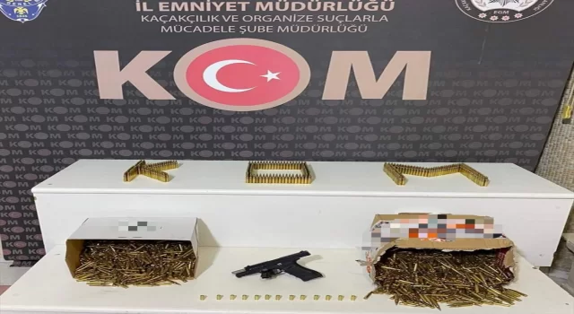 Kırıkkale’de 2 bin 641 uzun namlulu silah mermisi ele geçirildi