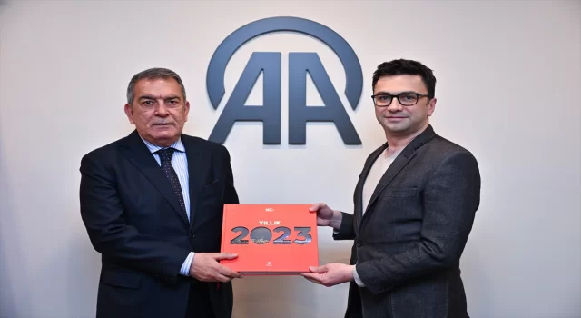 Türkiye Okçuluk Federasyonu Başkanı Abdullah Topaloğlu, AA’yı ziyaret etti
