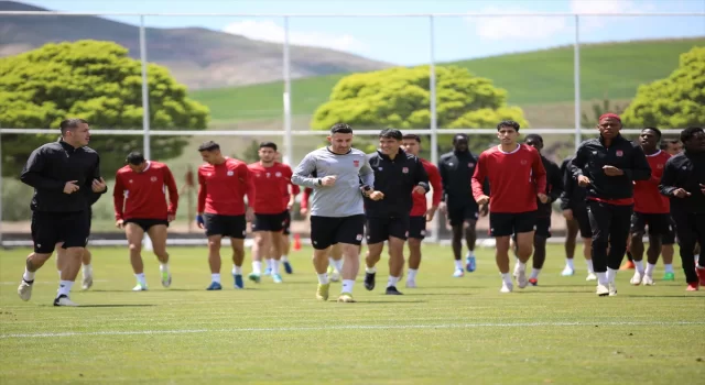 Sivasspor, İstanbulspor maçının hazırlıklarını sürdürdü 