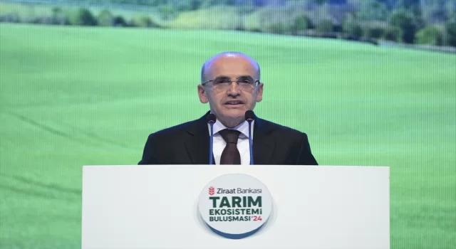 Bakan Şimşek, ”Ziraat Bankası Tarım Ekosistemi Buluşması”nda konuştu: