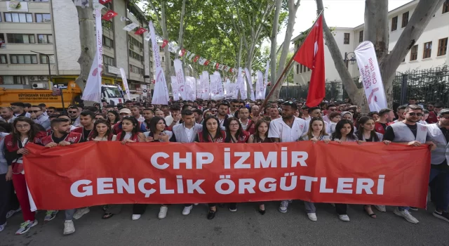 CHP Genel Başkanı Özel, ”Büyük Gençlik Yürüyüşü”ne katıldı: