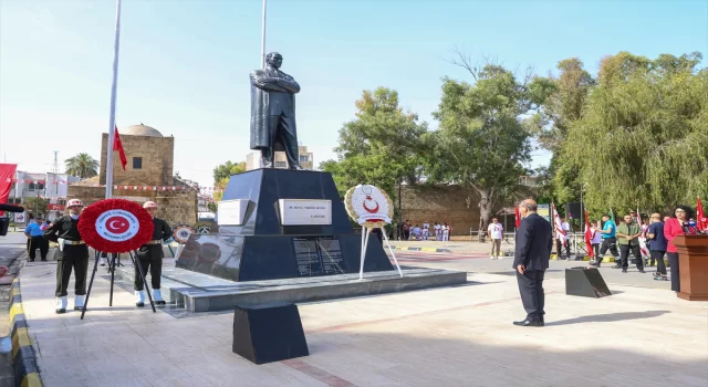 KKTC’de 19 Mayıs Atatürk’ü Anma, Gençlik ve Spor Bayramı törenlerle kutlandı