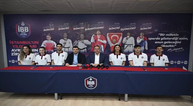 İBB Spor’un Avrupa şampiyonu tekvandocularının hedefi olimpiyatlar