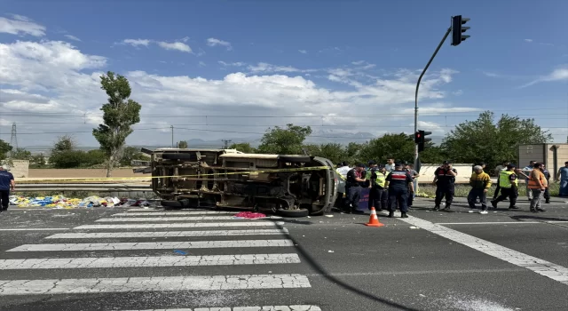 Kayseri’deki trafik kazasında 1 kişi öldü, 4 kişi yaralandı