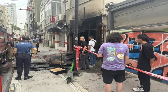 İzmir’de bir ”korku evi” yangında kullanılamaz hale geldi