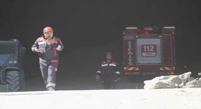 GÜNCELLEME Trabzon’da tünel inşaatında iskele çökmesi sonucu bir işçi yaralandı