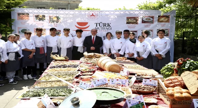 Giresun’un yöresel lezzetleri ”Türk Mutfağı Haftası”nda tanıtıldı