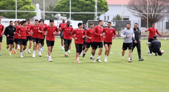 Sivasspor’da, Kayserispor maçının hazırlıkları sürüyor 