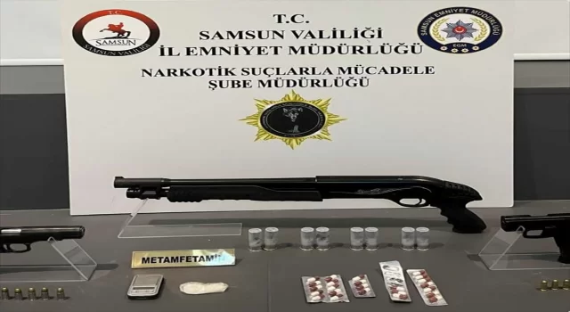 Samsun’da uyuşturucu operasyonunda 5 kişi gözaltına alındı