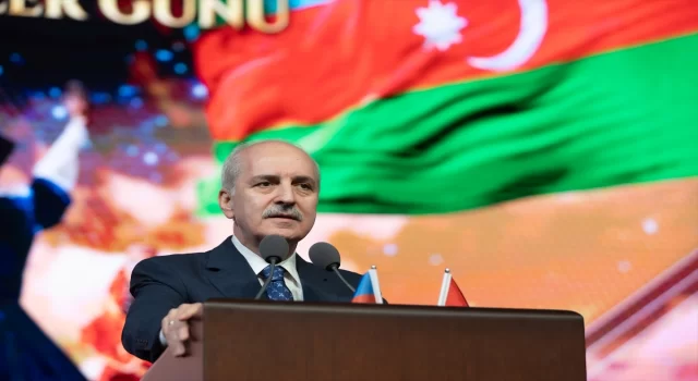 TBMM Başkanı Kurtulmuş, ”Azerbaycan Bağımsızlık Günü” programında konuştu: