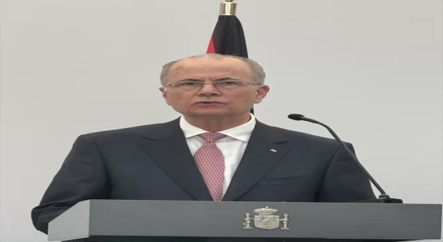 Filistin Başbakanı Mustafa: ”İspanya’nın Filistin devletini tanıma yönündeki adımını memnuniyetle karşılıyoruz”