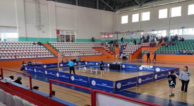 Okul Sporları Masa Tenisi Küçükler Türkiye Şampiyonası, Kırşehir’de tamamlandı