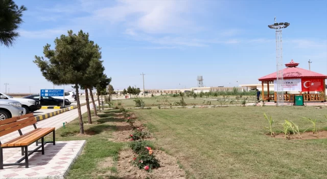 TİKA, Afganistan’da Mezarı Şerif Havaalanı’nın çevre düzenlemesini yaptı