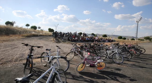 Mardin’de pedallar sağlık için çevrildi