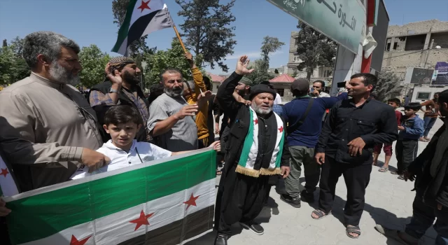 Suriye’nin kuzeyinde terör örgütü PKK/YPG’nin sözde seçim planı protesto edildi