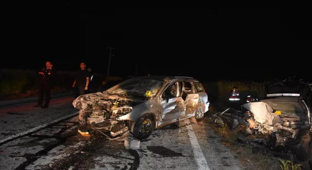 Tekirdağ’da 3 aracın karıştığı kazada 3 kişi öldü, 5 kişi yaralandı