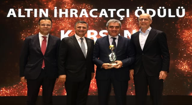 Karsan İhracat Şampiyonları Ödülleri’nde altın plaket aldı