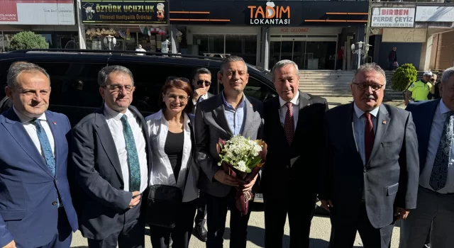 CHP Genel Başkanı Özgür Özel, Rize’de partisinin belediye başkanlıklarını ziyaret etti: