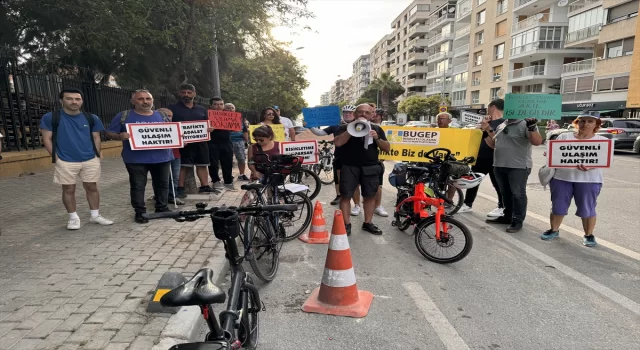 İzmir’de iki bisiklet yolunun kaldırılmasına tepki