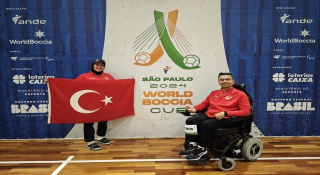 Paralimpik sporcu Öner Bozbıyık, Boccia Dünya Kupası’nın Sao Paulo ayağında şampiyon oldu