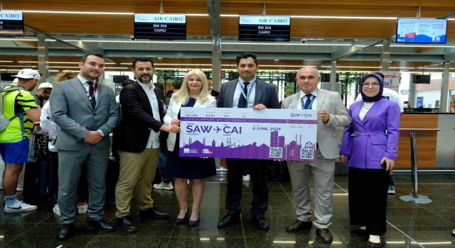 Air Cairo Sabiha Gökçen Havalimanı’na uçuş başlattı