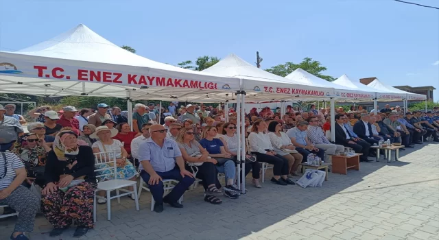 Tadıyla ünlü Enez Çeribaşı kirazının hasat sezonu başladı