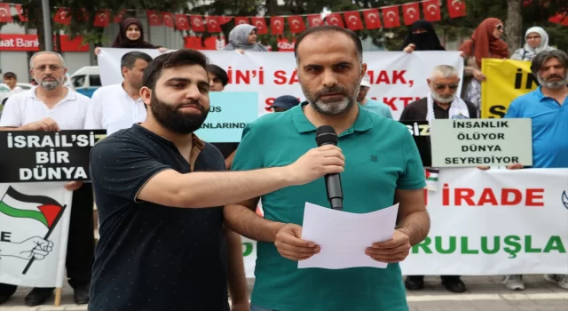 Sakarya’da sivil toplum kuruluşları İsrail’in Gazze’ye yönelik saldırılarına tepki gösterdi