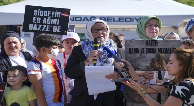 Ankara’da, İsrail’in Gazze’ye saldırıları protesto edildi