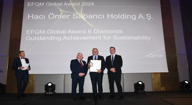 Sabancı Holding, ”2024 Küresel EFQM Ödülü”nün sahibi oldu