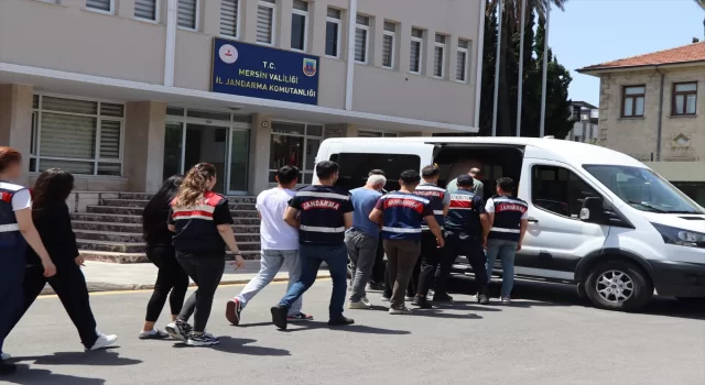 Mersin’de yasa dışı bahis operasyonunda 11 sanık yakalandı