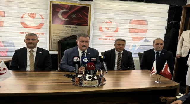 BBP Genel Başkanı Destici, Elazığ’da konuştu: