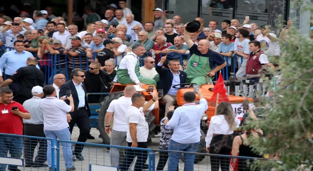 CHP Genel Başkanı Özgür Özel, Tekirdağ’da ”Buğday Mitingi”nde konuştu: