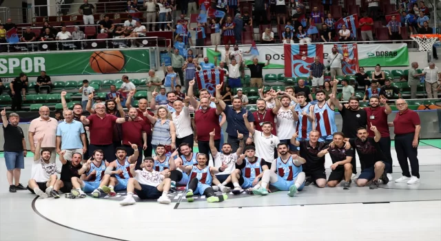 Trabzonspor Basketbol A Takımı, bölgesel ligde şampiyon oldu