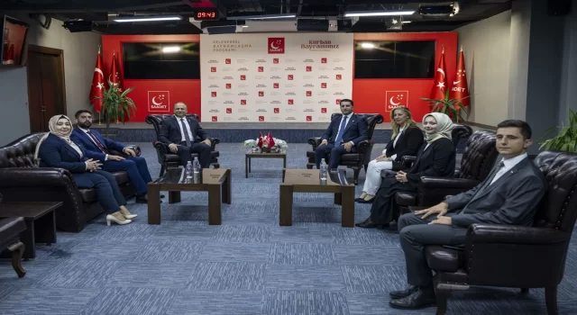 Saadet Partisinde siyasi partiler arası bayramlaşma