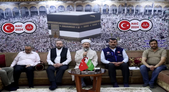 Diyanet İşleri Başkanı Erbaş’tan ”Diyanet’in Türkleri Suudi Arabistan’a şikayet ettiği” iddiasına tepki: