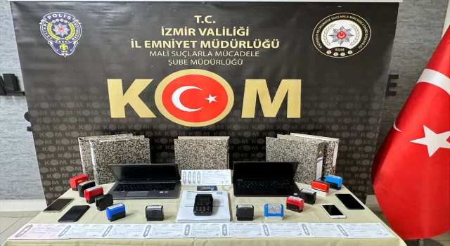 İzmir’de sahte faturayla vergi kaçakçılığı yaptıkları öne sürülen 3 kişi yakalandı