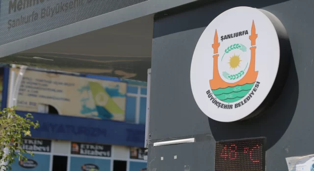 Şanlıurfa’da termometreler 48 dereceyi gösterdi 