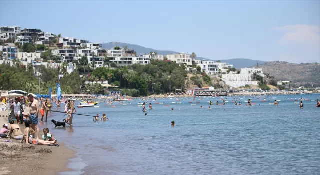 Muğla sahillerinde bayramın son gününde yoğunluk sürdü