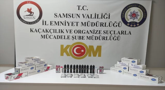 Samsun’da kaçakçılık operasyonunda 2 şüpheli yakalandı