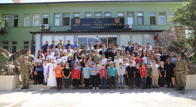 Öğrencilerden 2’nci Hudut Tugay Komutanlığı’na ziyaret