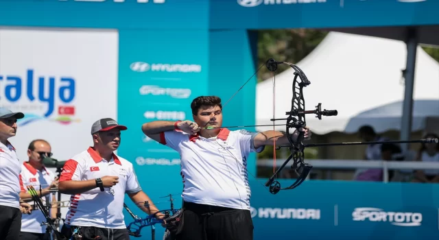 Okçulukta Dünya Kupası’nın 3. ayağı Antalya’da sürüyor