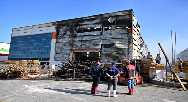 Ankara’da palet fabrikasında çıkan yangın kontrol altına alındı